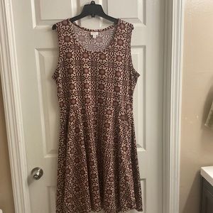 LulaRoe Nicki Dress 2xl